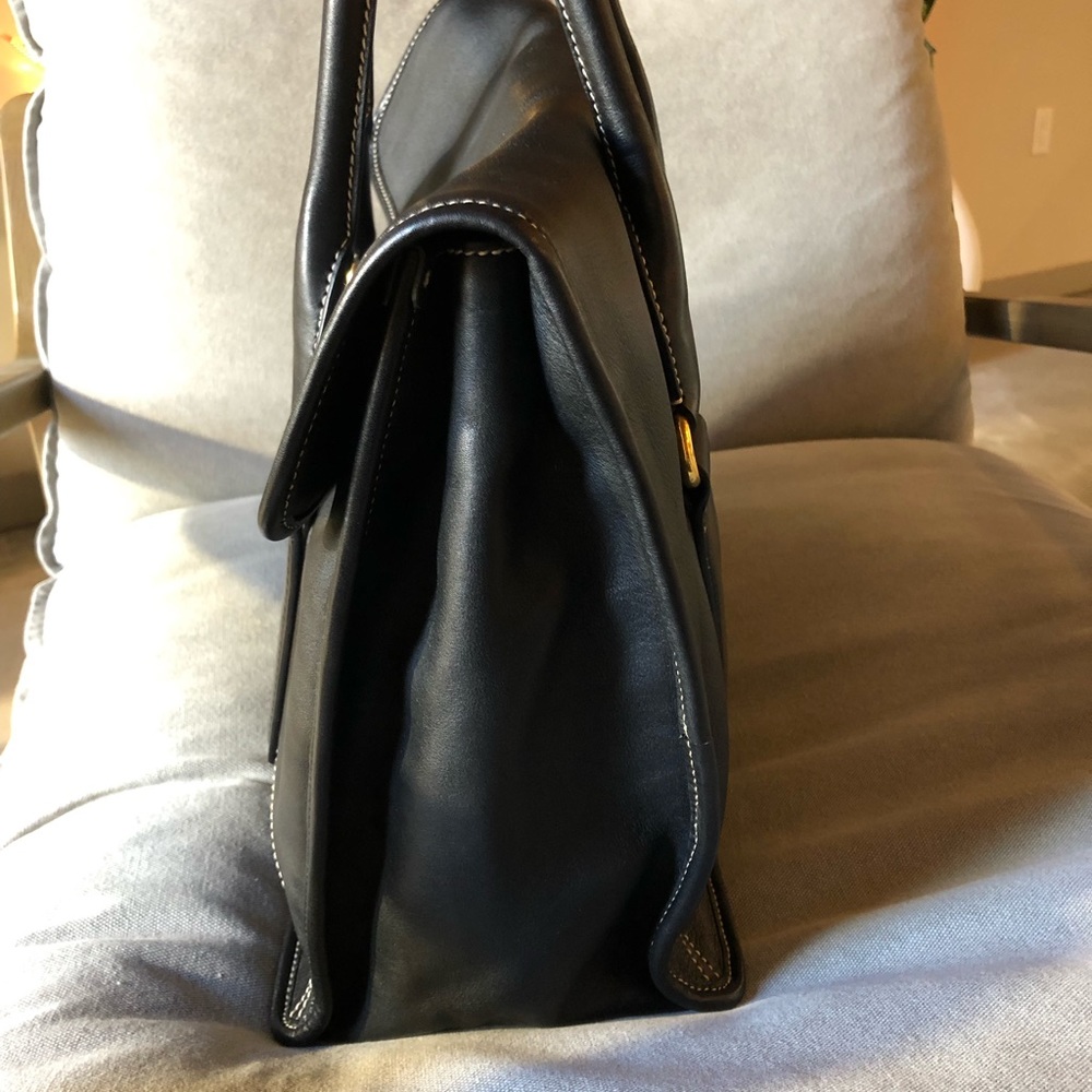 Large Prada Calfskin Leather Satchel - Picture 3 of 8